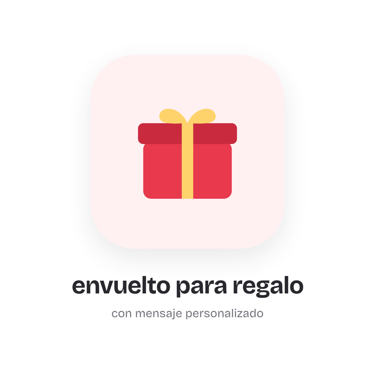 envuelto para regalo